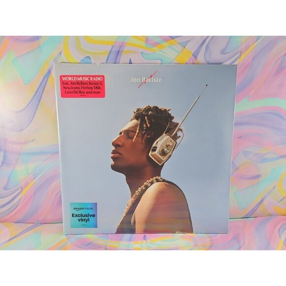 Jon Batiste - World Music Radio (Record, 2023) New Sealed 2xLP Canary Yellow - Picture 1 of 3